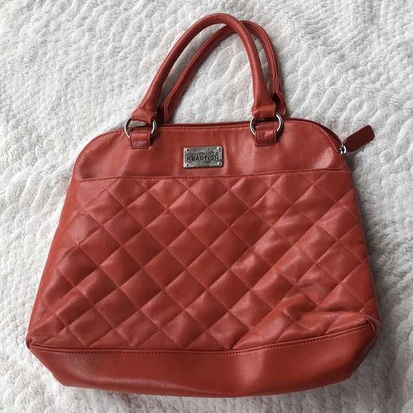 Kenneth Cole Reaction Orange Bag - Picture 1 of 4